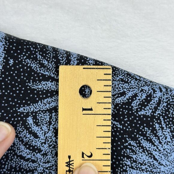 Nat Nast Button Down Shirt Blue Silk Short Sleeve Palm Tree Beach Men's Size XXL - Picture 8 of 16